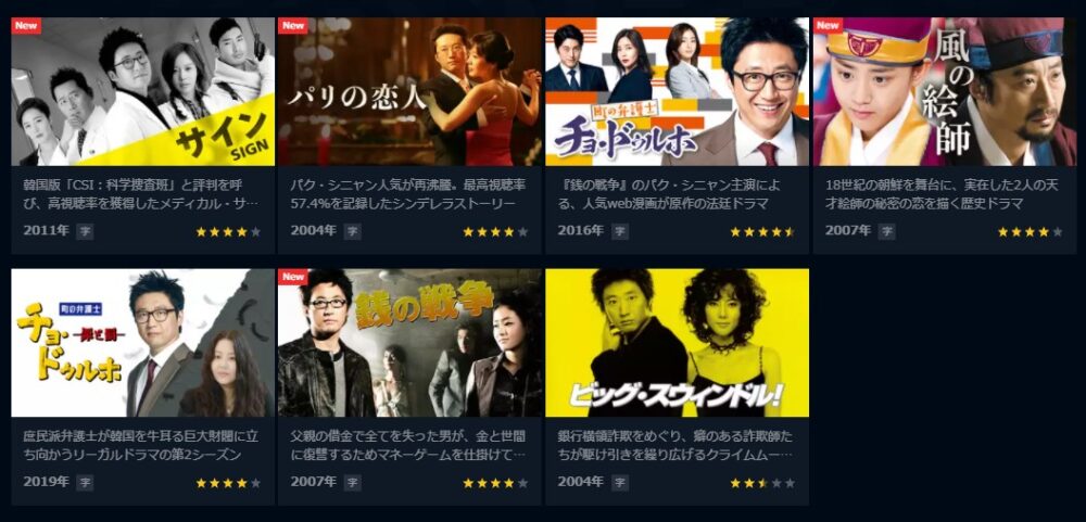 パク・シニャン　ドラマ